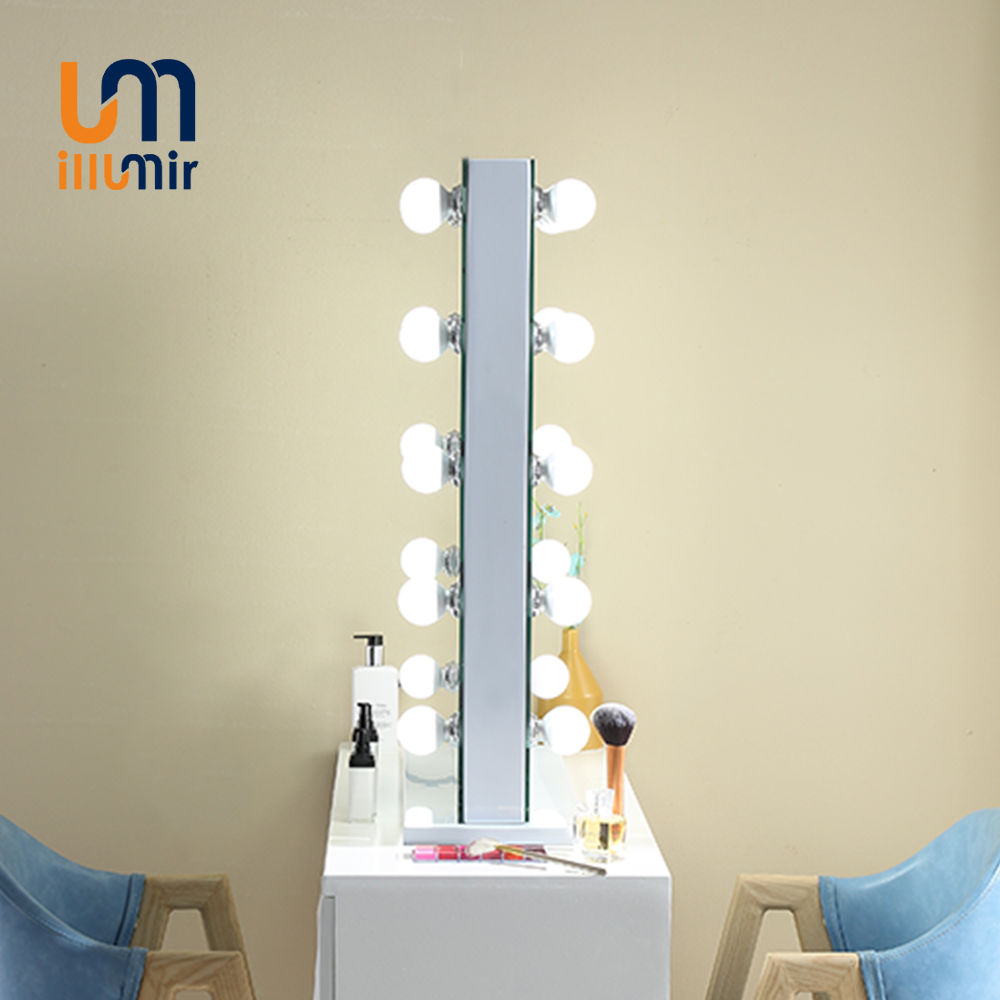Hollywood LED Mirror, 1006-04Sx2/BSx2, Aluminum, Dimmable, Bluetooth, Rectangle
