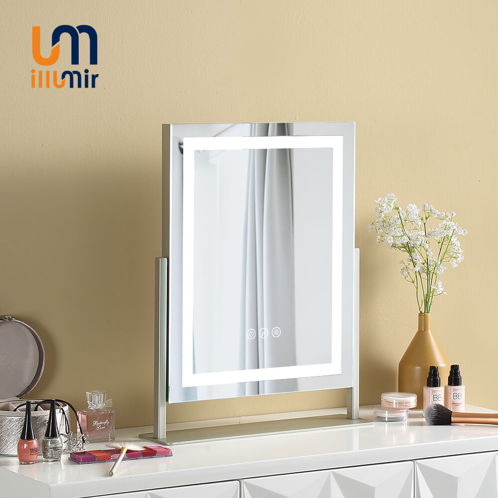 LED Rotatable 360° Mirror - YL1001-05 - Multicolor - SS/Al Frame