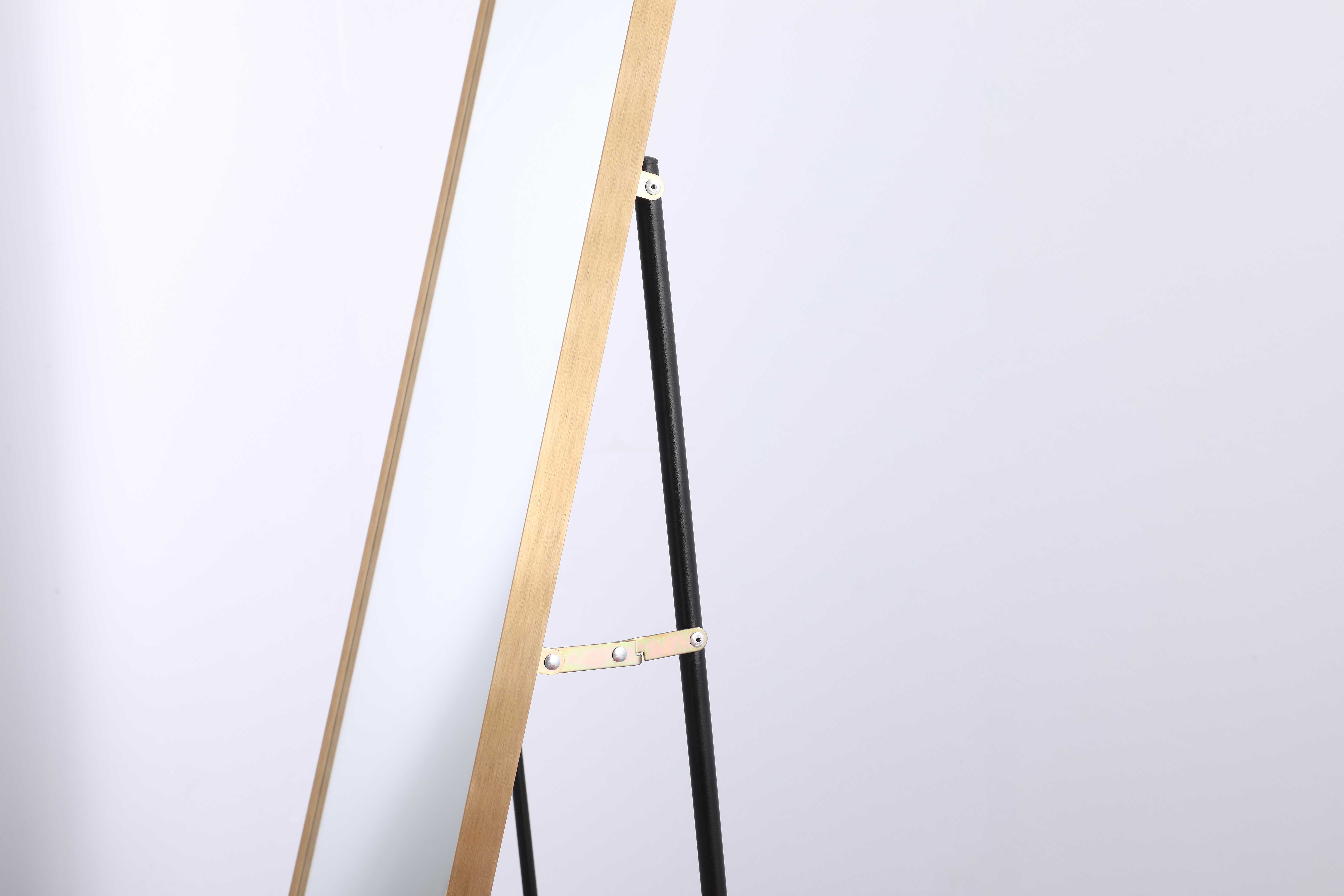 Eco-Friendly Aluminum Full-Length Mirror 2004FA-01GD - Dimmable LED - 3000K-6000K