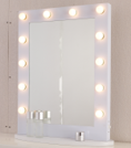 Hollywood LED Mirror 1008-04FA - Aluminum/wood - Dimmable - 3000K-6000K