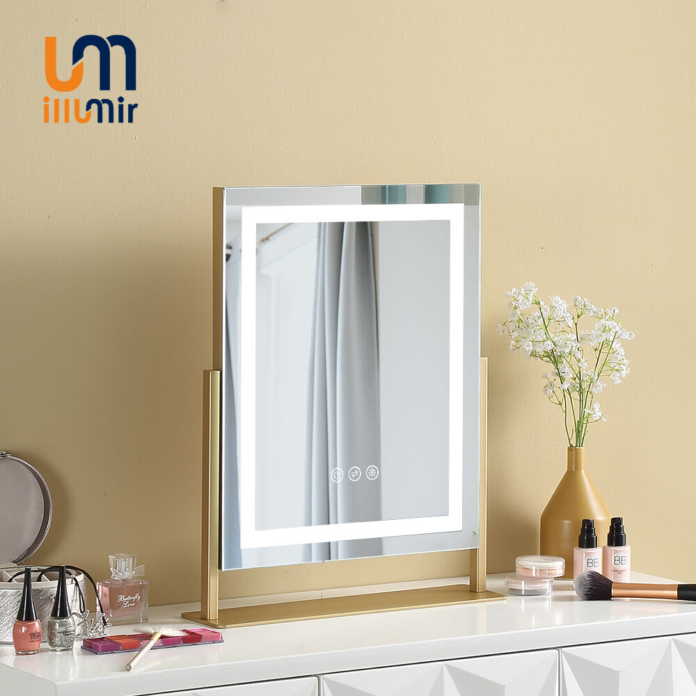 LED Rotatable 360° Mirror - YL1001-05 - Multicolor - SS/Al Frame