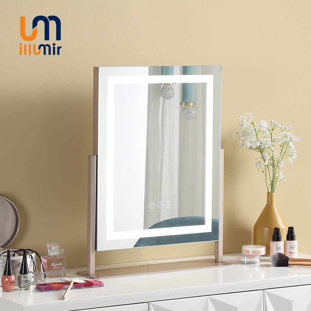 LED Rotatable 360° Mirror - YL1001-05 - Multicolor - SS/Al Frame